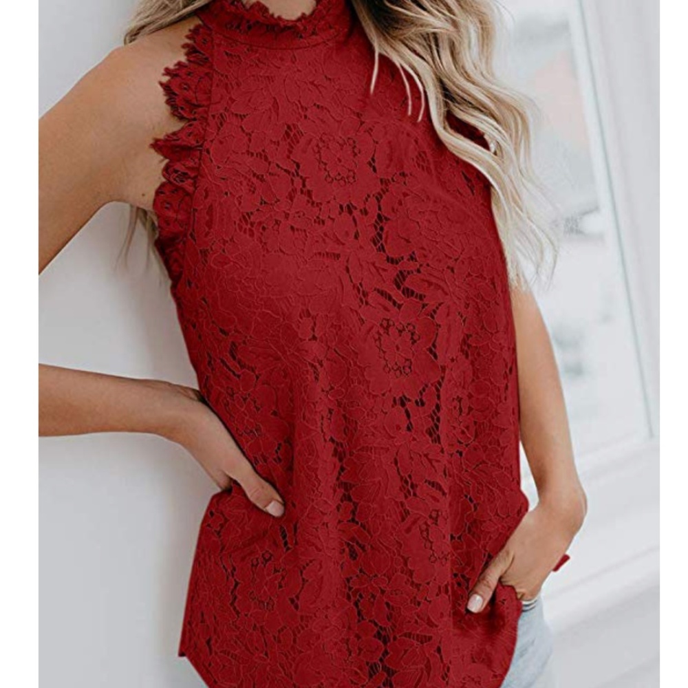 ANNESSA Lace Blouse